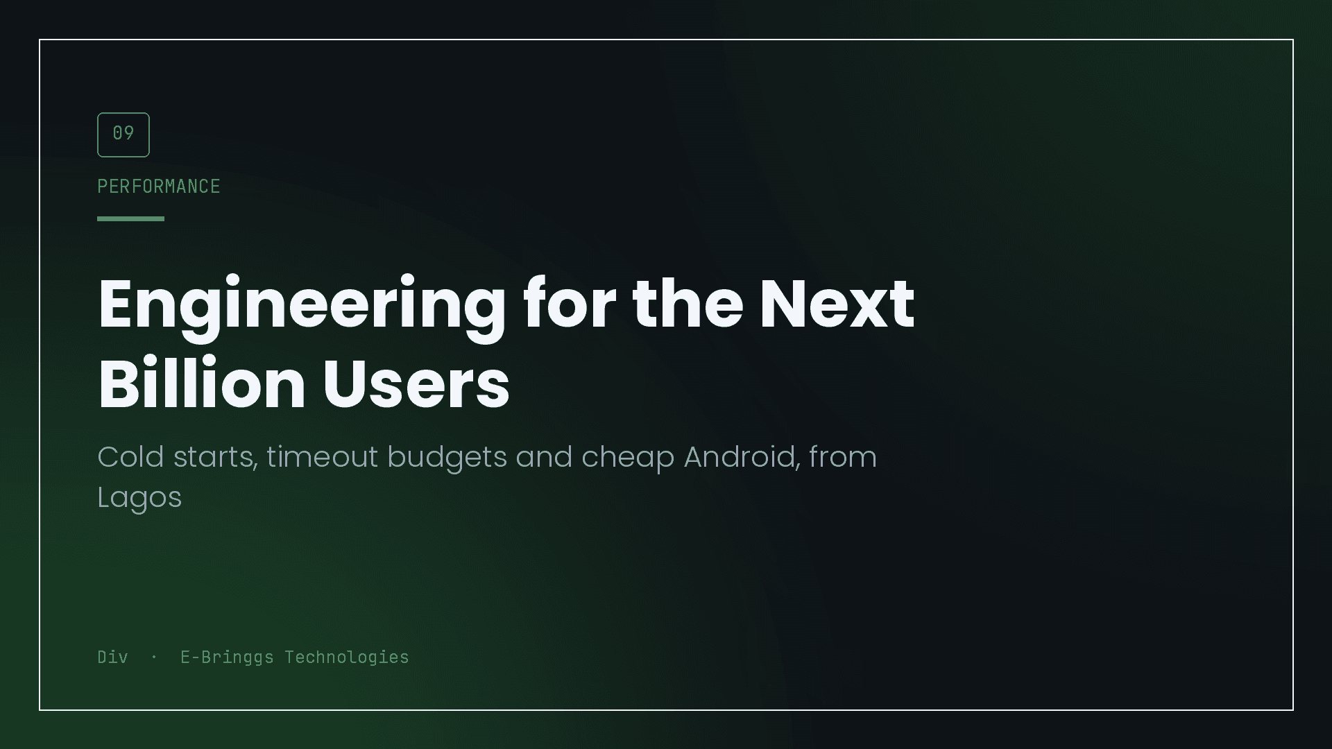 Engineering for the Next Billion Users cover